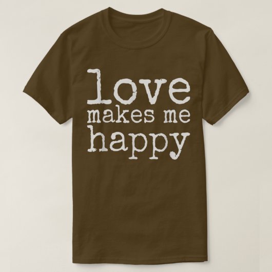 Candy Apple Red (Love Makes Me Happy)  Tシャツ (デザイン正面)
