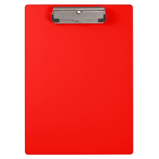 Candy apple red (solid color)  クリップボード (正面)