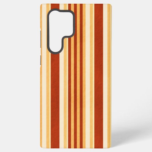 Candy Bar stripes red and yellow Phone Case Samsung Galaxyケース (裏面)