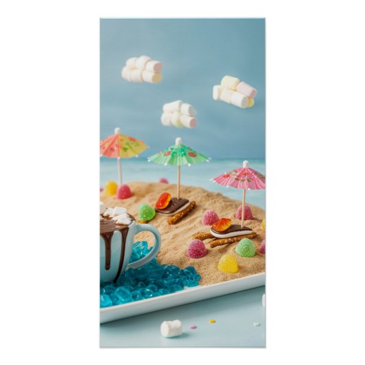 Candy Beach Scene ポスター (正面)