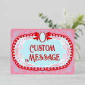 Candy Cameo Custom 箔シーズンカード (立ち正面)