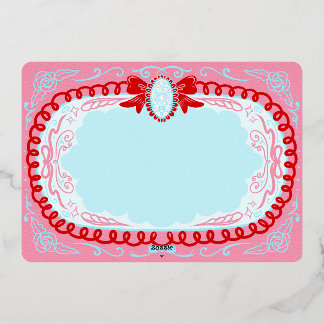 Candy Cameo Custom 箔シーズンカード