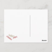 Candy Candyヴィンテージイリューションこんにちははがき ポストカード (裏面)