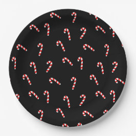 Candy Cane ペーパープレート