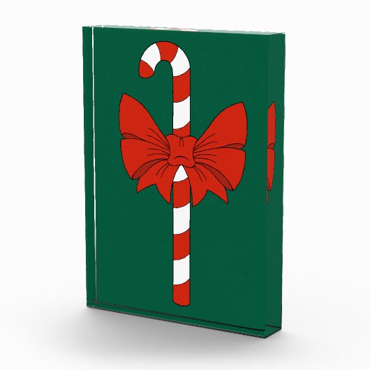 Candy Cane and Bow フォトブロック (右)