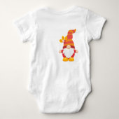 Candy Cane and Loliop Baby's Christmas Tshirt ベビーボディスーツ (裏面)
