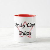 Candy Cane Chaos Christmas Mug マグカップ (中央)