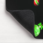 Candy Cane Chest Nuts Couples Funny Chestnuts Xmas マウスパッド (コーナー)