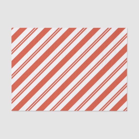 Candy Cane Chorus-Big Stripe Diagonal 薄葉紙 (正面)