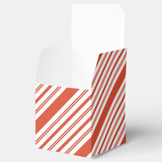 Candy Cane Chorus-Stripe-Diagonal フェイバーボックス (オープン)