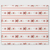 Candy Cane Chorus Wrapping Paper ラッピングペーパー (フラット)