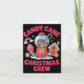 Candy Cane Christmas Crew Gumball Gingerbread Pepp カード (正面)