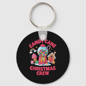 Candy Cane Christmas Crew Gumball Gingerbread Pepp キーホルダー (正面)