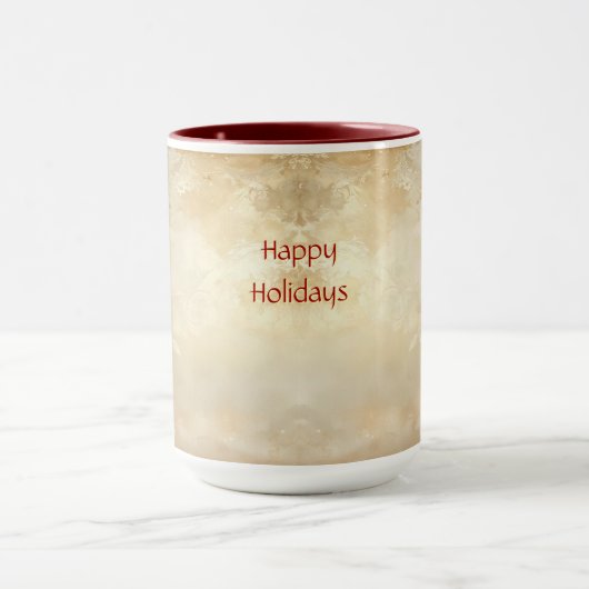 Candy Cane Christmas Holiday Mug マグカップ (中央)