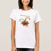 Candy Cane Christmas Tシャツ (正面)