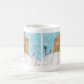 Candy Cane Cottage - KidsArt for CHOC コーヒーマグカップ (中央)