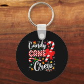 Candy Cane Crew Christmas Xmas Love Candy Boys Gir キーホルダー (正面)
