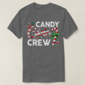 Candy Cane Crew Funny Christmas Candy Lover Ugly S Tシャツ (デザイン正面)