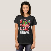 Candy Cane Crew Shirt Adult Men Women Kids Christm Tシャツ (正面フル)