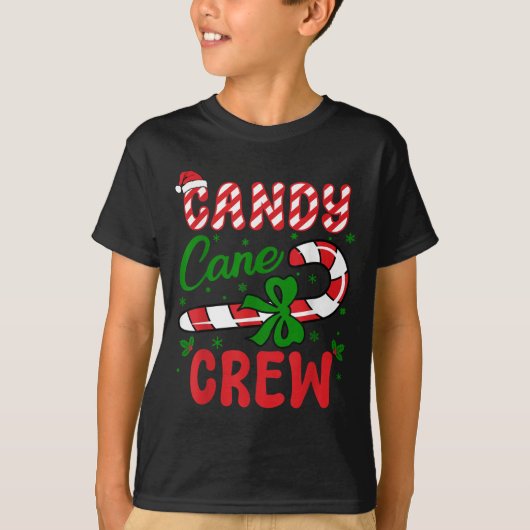 Candy Cane Crew Tester Lovers Taster Group Funny C Tシャツ (正面)