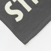 Candy Cane Crew We Stick Together Christmas Costum フリースブランケット (角)