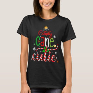 Candy Cane Cutie Funny Christmas Boys Girls Kids Tシャツ