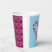 candy cane hart  紙コップ (右)
