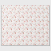 Candy Cane Jumble ラッピングペーパー (フラット)