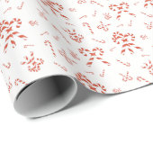 Candy Cane Jumble ラッピングペーパー (ロールコーナー)