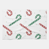 Candy Cane Kitchen Towel キッチンタオル (横)