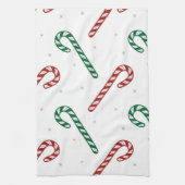 Candy Cane Kitchen Towel キッチンタオル (縦)