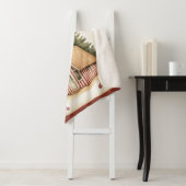 Candy Cane Lane Bed & Breakfast Sherpa Blanket  シェルパブランケット (インサイチュ)