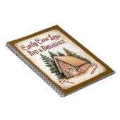 Candy Cane Lane Notebook ノートブック (右側)
