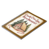Candy Cane Lane Notebook ノートブック (左側)