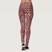 Candy Cane Pattern Leggings レギンス (裏面)