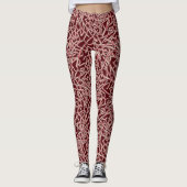 Candy Cane Pattern Leggings レギンス (正面)