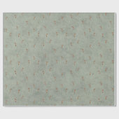 Candy Cane Pattern Wrapping Paper ラッピングペーパー (フラット)