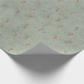 Candy Cane Pattern Wrapping Paper ラッピングペーパー (角)