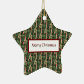 Candy Cane Photo Ornament  セラミックオーナメント (右)