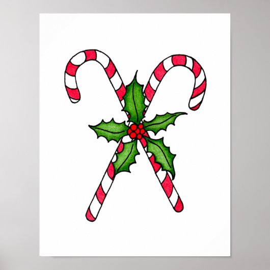 Candy Cane Poster ポスター (正面)
