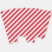 Candy Cane Striped Christmas Popcorn Box フェイバーボックス (見開き)