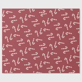 Candy Cane Wrapping Paper ラッピングペーパー
