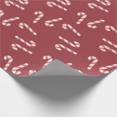 Candy Cane Wrapping Paper ラッピングペーパー (角)
