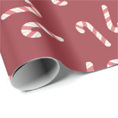 Candy Cane Wrapping Paper ラッピングペーパー (ロールコーナー)