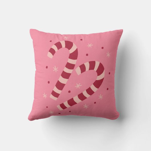 Candy canes クッション (裏面)