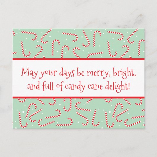 Candy Canes ポストカード (正面)