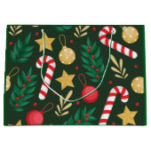 Candy Canes ラージペーパーバッグ (正面)