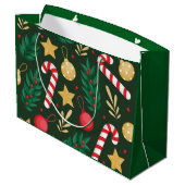 Candy Canes ラージペーパーバッグ (裏面アングル)