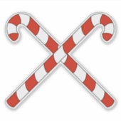 Candy Canes Crossed シール (正面)