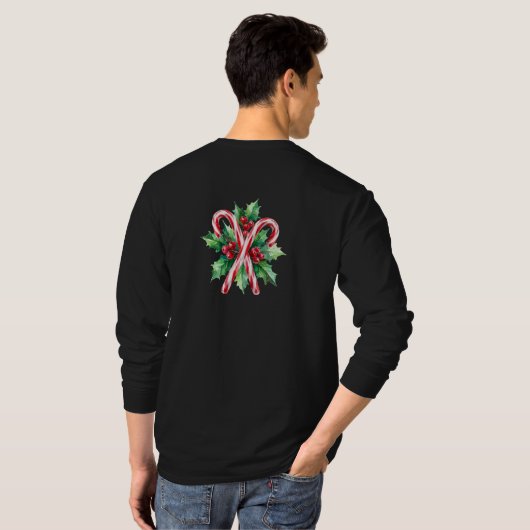Candy canes tシャツ (裏面フル)